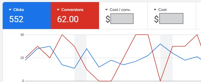 Increased conversions and paid Google Ads leads