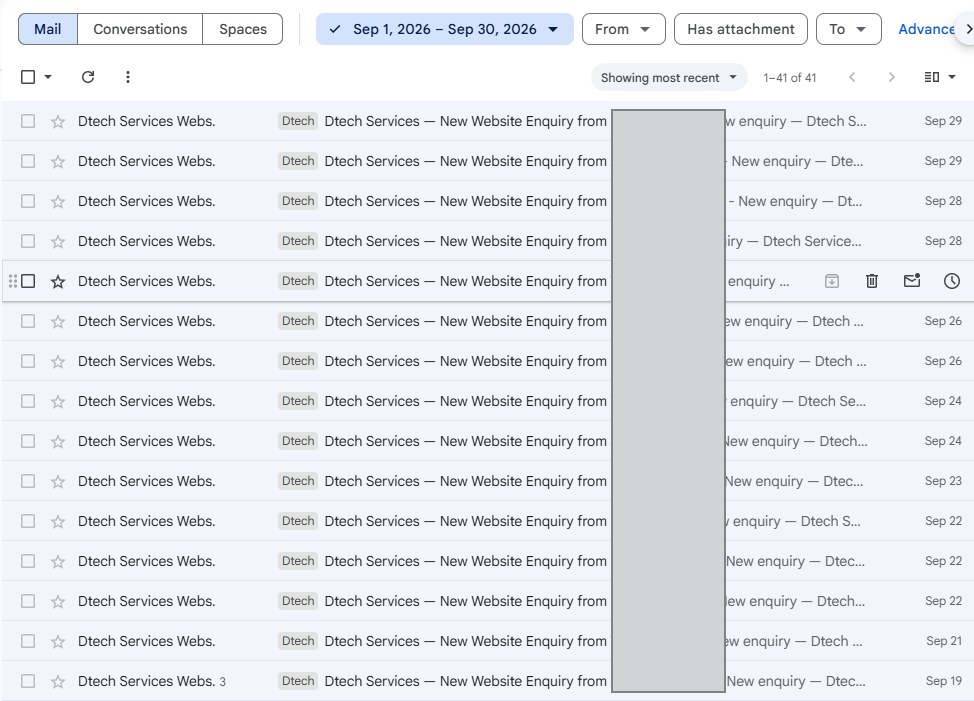 Incoming organic and AI-search leads