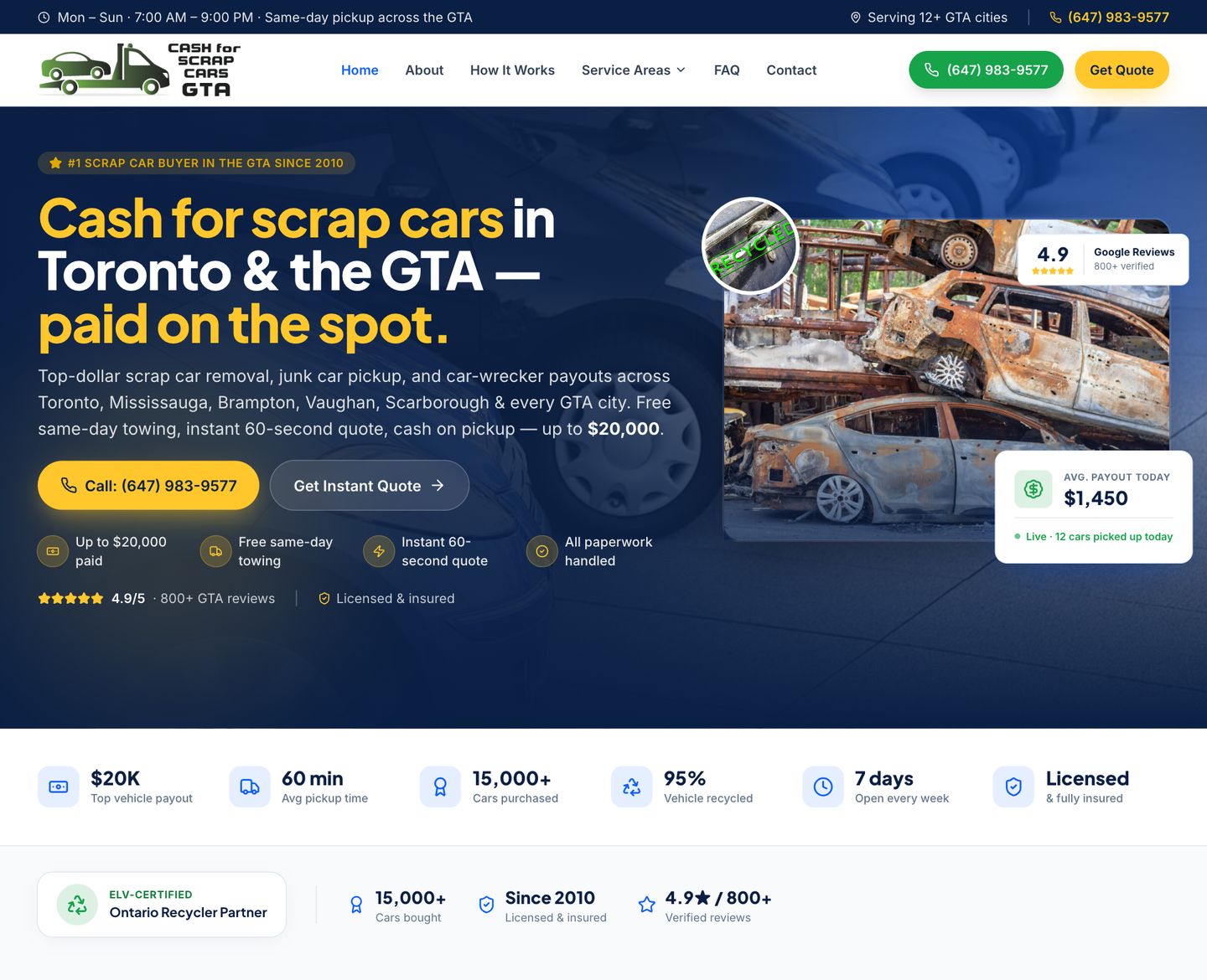 scrapcash.ca — built and run by Wisdek
